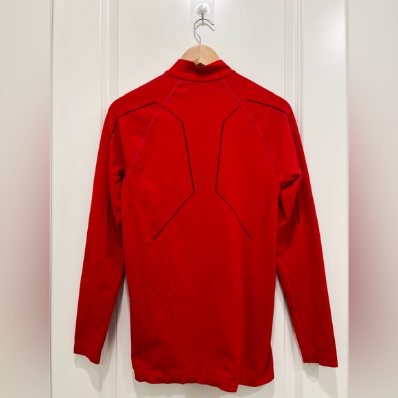 FALKE Germany Skii Men’s Thermal Long Sleeve Half Zip Maximum Warm - Picture 5 of 6